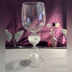 Artland Wine Glass with Hourglass Stem
